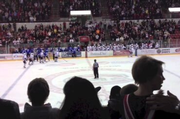Nic Dowd Powerplay Goal SCSU Huskies vs. UAH Chargers 10/19/12