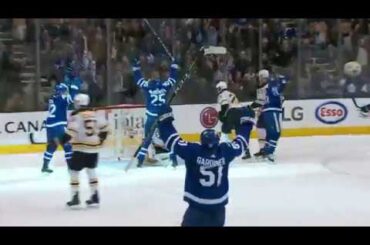 Nikita Zaitsev assists on van Riemsdyk's game tying goal (2017)