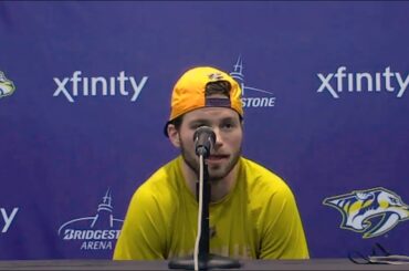 Filip Forsberg & Calle Jarnkrok on How Predators Can Get Better & "Best Game of Season" vs. Columbus