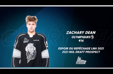 Zachary Dean  |  Espoirs du Repêchage LNH 2021 / 2021 NHL Draft Prospects