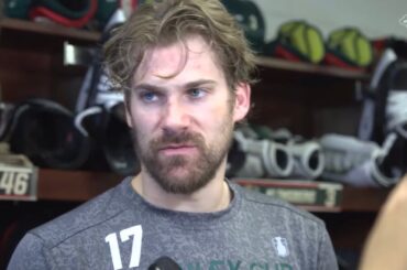 Marcus Foligno on not making it past the first round