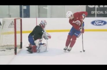 NHL Practice Trickshots