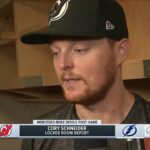 Cory Schneider: It's Not Fair To My Teammates the Way I Played | New Jersey Devils Post Game