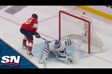 Panthers' Anthony Duclair Sneaks Past Maple Leafs' Defence To Score Slick Breakaway Goal