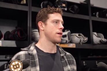 “It feels like a nightmare” Charlie Coyle on loss to Panthers