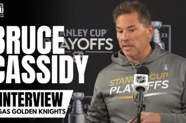 Bruce Cassidy Breaks Down Las Vegas Golden Knights vs. Edmonton Oilers Series | Oilers vs. Knights