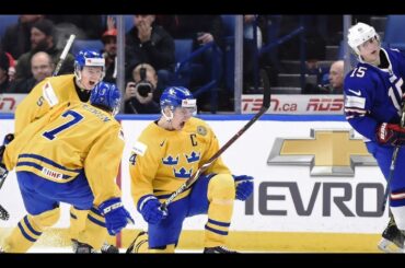 Sweden beats USA in world juniors semifinals