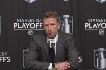 2023 #nhl Playoffs: Seattle Kraken Head Coach Dave Hakstol - POSTGAME Round 2 Game 3 - 05.07.23