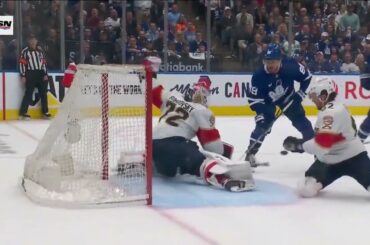 Sergei Bobrovsky's late save on Nylander in game 2 vs Leafs (2023)