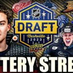 2023 NHL DRAFT LOTTERY LIVESTREAM (Top NHL Prospects News & Rumours Today) Entry Draft Mock Rankings
