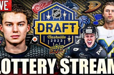 2023 NHL DRAFT LOTTERY LIVESTREAM (Top NHL Prospects News & Rumours Today) Entry Draft Mock Rankings