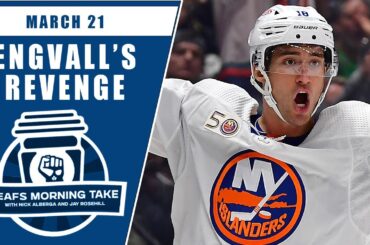 Leafs visit Pierre Engvall & the New York Islanders | Leafs Morning Take - March 21st