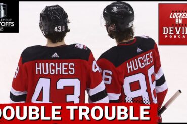 Hughes Brothers Showed Out: Jack Recorded a Gordie Howe Hat Trick & Luke Made His Playoff Debut