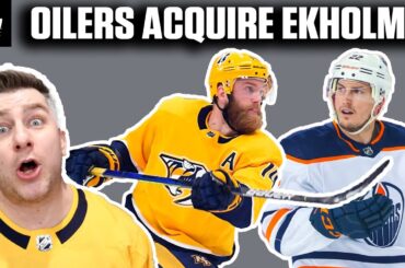 The Edmonton Oilers Acquire Mattias Ekholm From Predators! w/ Steve Dangle | Trade Breakdown