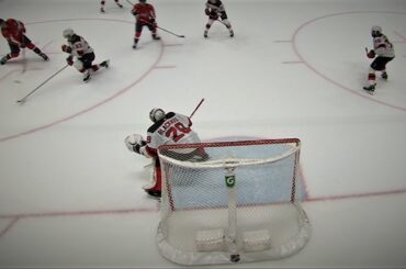 John Carlson Beats Blackwood Tops Shelf Short Side To Cut The Deficit In Half Late In The First