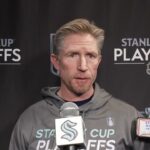 2023 #nhl Playoffs: Seattle Kraken Head Coach Dave Hakstol - PREGAME Round 2 Game 4 - 05.09.23