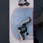 philip grubauer denied JT compher with his pad #nhl #viral #nhlshorts #trending #subscribe #shorts