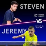JEREMY HAZIN vs STEVEN GRANATUROV | PINGPOD PRO LEAGUE | JAN 24, 2022