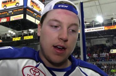 Adam Erne Interview | Binghamton vs. Syracuse | Dec. 4, 2015