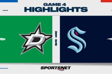 NHL Game 4 Highlights | Stars vs. Kraken - May 9, 2023