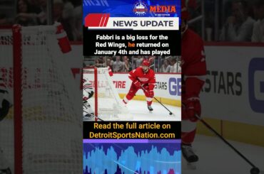 Derek LaLonde gives an update on Red Wings Robby Fabbri