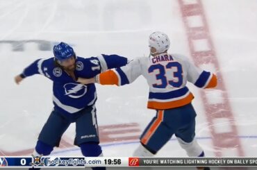 Zdeno Chara vs Patrick Maroon Nov 15, 2021