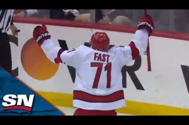 Hurricanes Score Three Goals In Under Four Minutes To Blow Open Game 4 vs. Devils