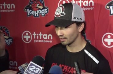 IceHogs Postgame: Dylan Sikura - 10/12/19