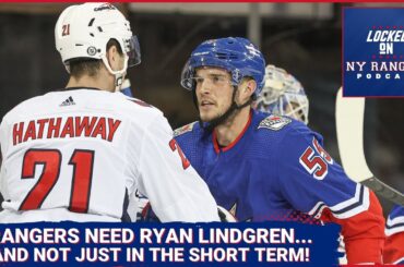 When is Ryan Lindgren coming back?!? Why the New York Rangers NEED Lindgren this season and beyond!!