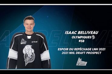 Isaac Belliveau | Espoirs du Repêchage LNH 2021 / 2021 NHL Draft Prospects