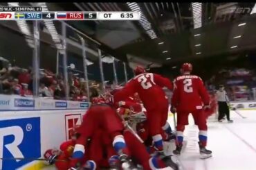 Dmitry Voronkov Assist on OT Winner vs. Sweden (2020 WJC Semifinals)