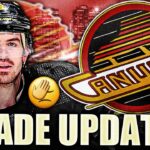 CANUCKS TO TRADE HIGH DRAFT PICK? CONOR GARLAND TRADE UPDATE Re: Seravalli—Vancouver News & Rumours
