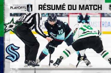 Faits saillants, match no 4 Kraken vs Stars