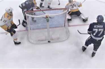 Dante Fabbro Saves Pekka Rinne's Behind After Victor Hedman WALKS AROUND Him