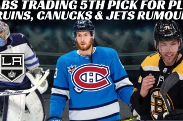 Huge NHL Trade Rumours - PLD To Habs for 5th Overall? Hellebuyck to LA? Bruins & Flyers Hire Jones