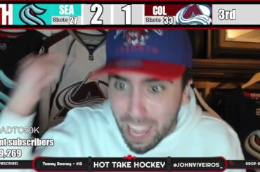 SEATTLE KRAKEN BEAT COLORADO AVALANCHE IN 7 (REACTION) | NHL STANLEY CUP PLAYOFFS 2023