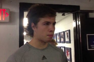 Ben Hutton post-game interview vs. UVM 11/8/13