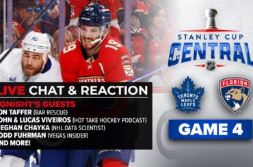 Florida Panthers vs. Toronto Maple Leafs | Live Chat | Game 4 | Stanley Cup Playoffs