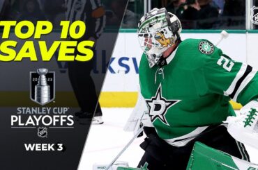Must-See NHL Saves from Week 3 | Skinner, Bobrovsky, Oettinger | 2023 Stanley Cup Playoffs