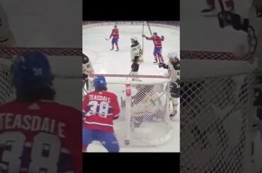 GOAL  Lucas Condotta  Montreal Canadiens v Boston Bruins  NHL  2022 23#shorts