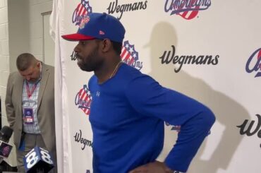 Malcolm Subban on his on his shutout in Amerks game against Syracuse