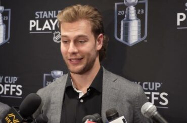 Brandon Carlo: Bruins Can't Give in to "Nerves" | Bruins Interview