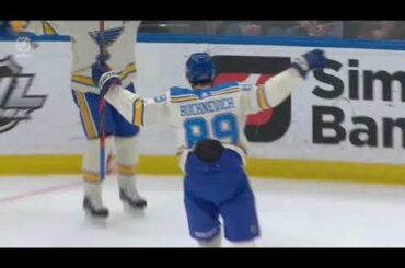 Pavel Buchnevich scores vs Bruins from nice Tarasenko's pass (19 apr 2022)