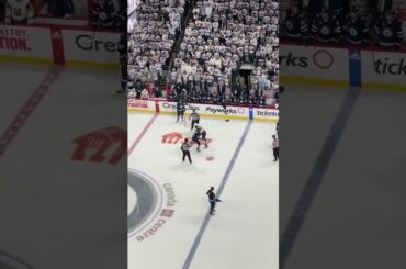 Keegan Kolesar vs Brenden Dillon🥊 (Vegas Golden Knights vs Winnipeg Jets Game 3)