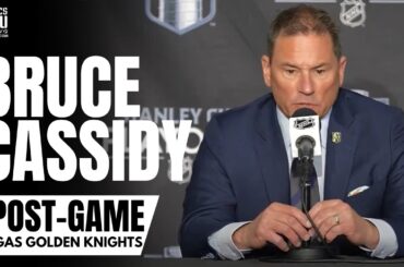 Bruce Cassidy Reacts to Vegas Golden Knights GM4 Loss vs. Edmonton, Oilers Evening Series at 2-2
