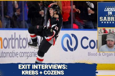 Sabres Exit Interviews: Peyton Krebs + Dylan Cozens