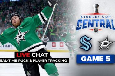 Seattle Kraken vs. Dallas Stars | Live Chat | Game 5 | Stanley Cup Playoffs