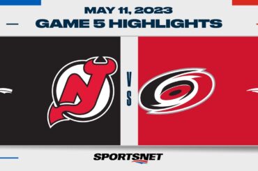 NHL Game 5 Highlights | Devils vs. Hurricanes - May 11, 2023