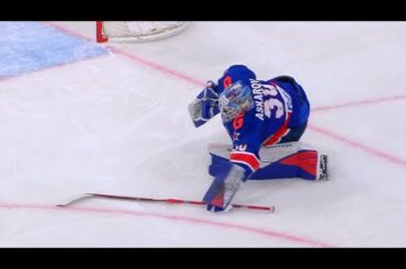 Askarov saves it with no stick