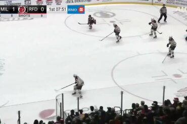 Few big saves from Devin Cooley’s 45 save win on Saturday night. #GetBetter